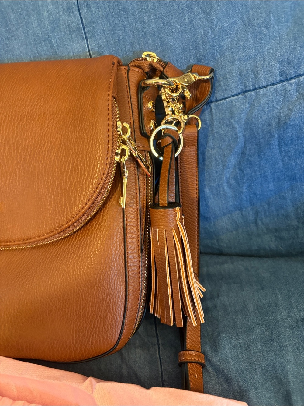 Poppy and Peonies Crossbody - Picture 4 of 8